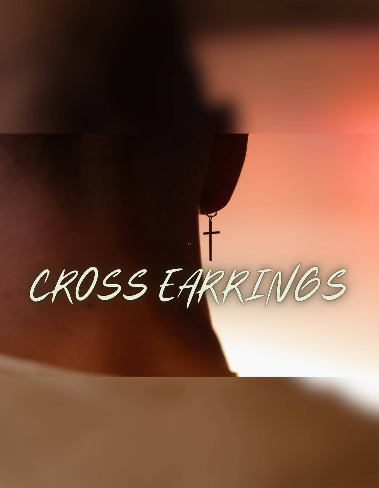 Fashion Cross Earrings