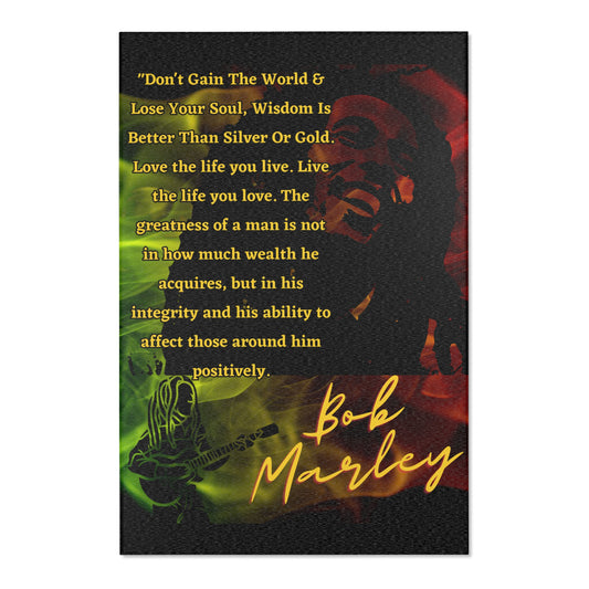 Bob Marley Rug, Reggae Area Rug, Rasta Home Decor, Music Inspired Rug, Marley Bedroom Rug, Jamaican Style Rug, Music Icon Floor Covering,