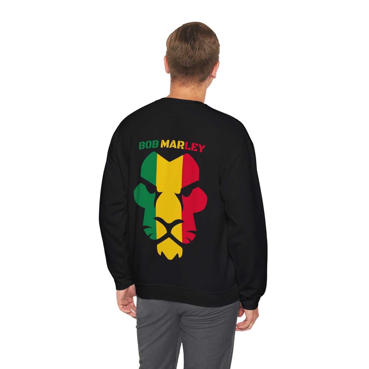 Bob Marley One Love Legacy Reggae Jamaica Rasta Jah Unisex Heavy Blend™ Crewneck Sweatshirt