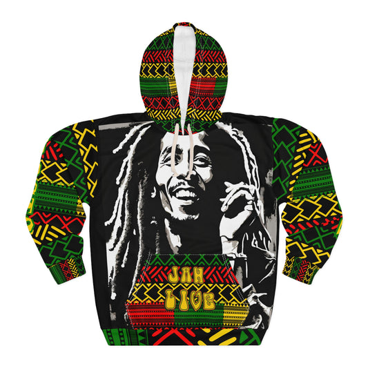 Rastafarian Reggae Jamaican CUSTOM Bob hoodie