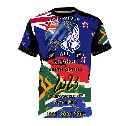 Mix n Match New Zealand All Blacks/ South Africa Springboks Championship T shirt