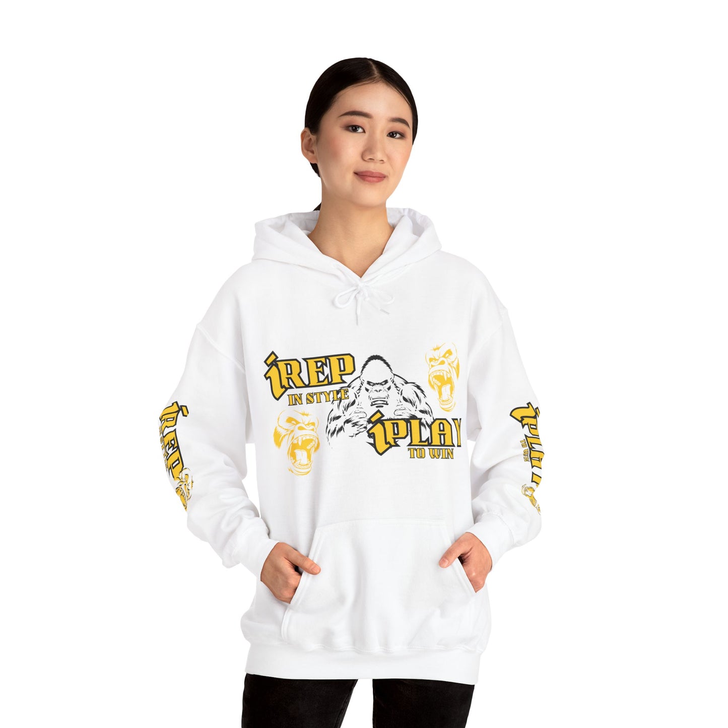 Stylistic Unisex Hoodie - Urban Street Wear Culture - Heavy Blend™iREP iPLAY