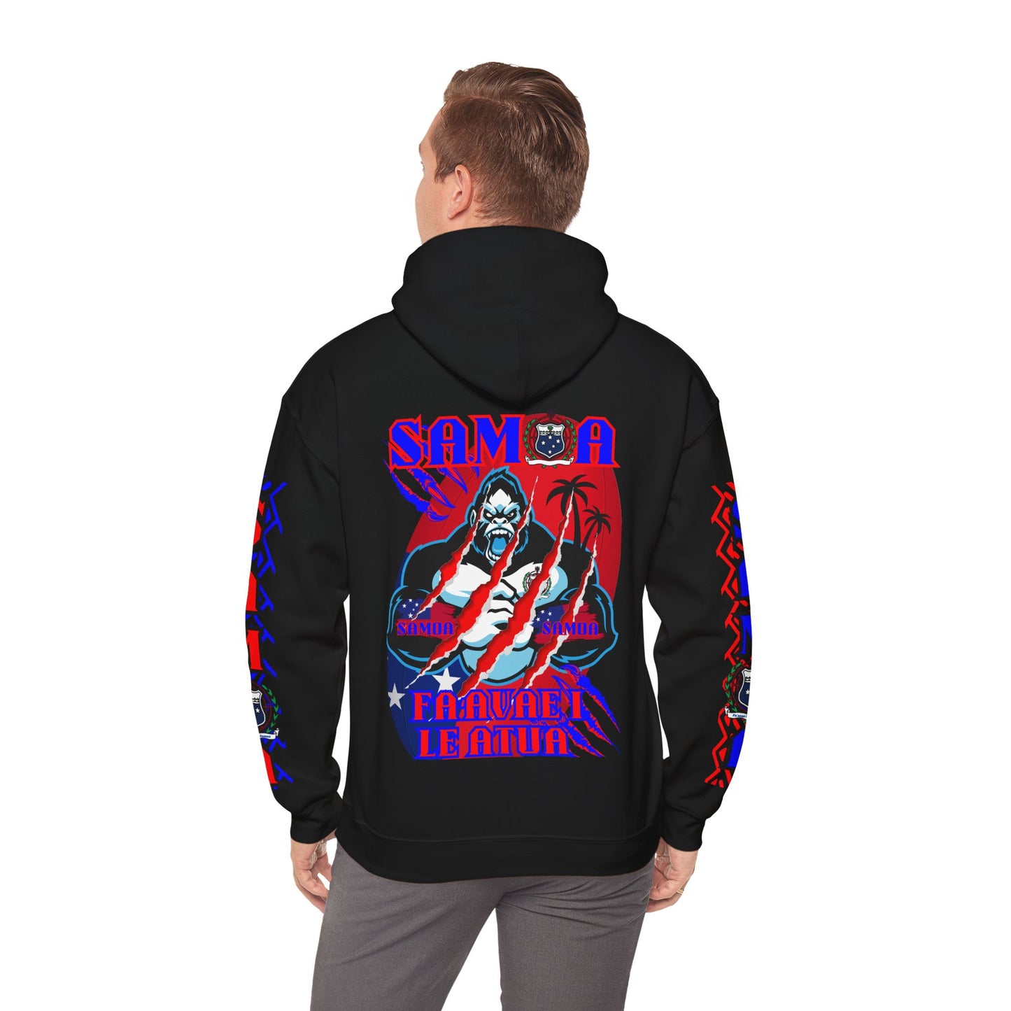 Samoa Hoodie rugby Sweatshirt, supporter pullover, samoa, manu Samoa, samoan rugby, winter, islannder hoodie, unisex