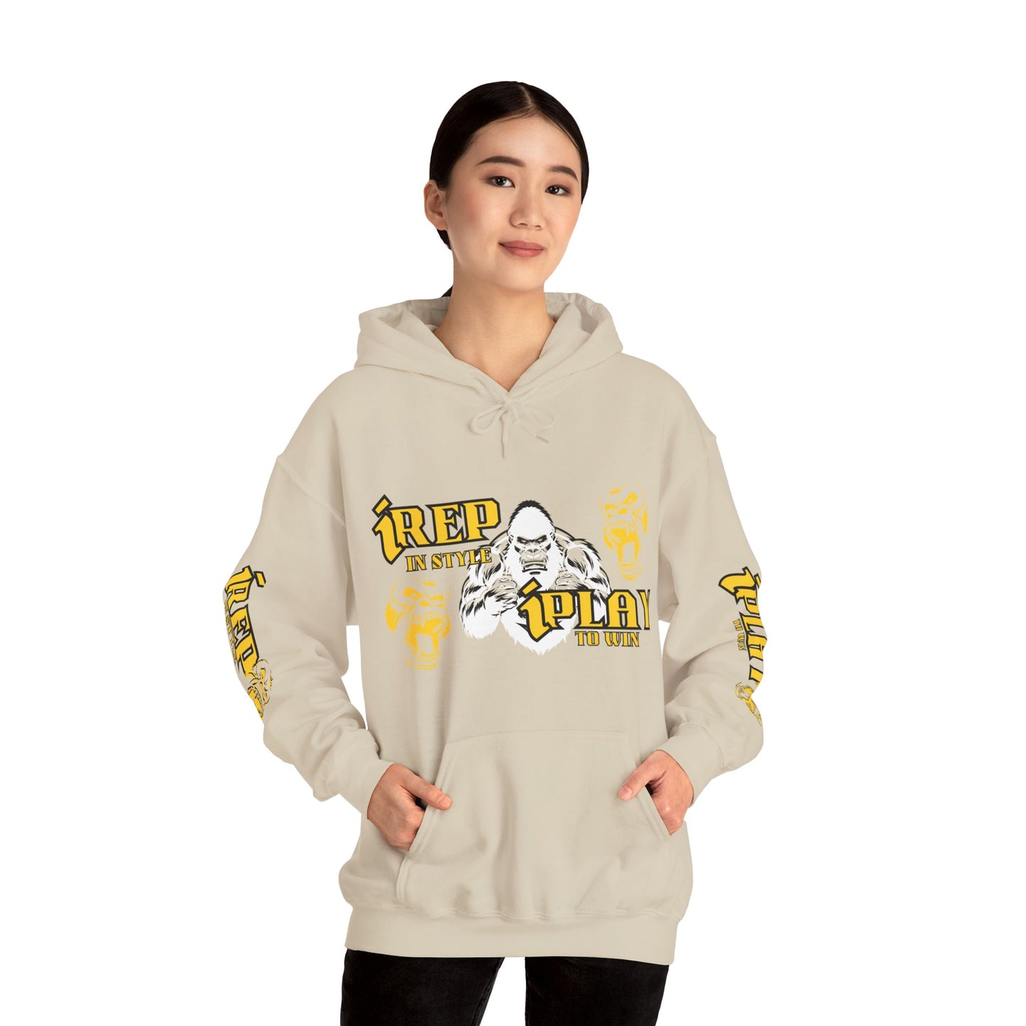 Stylistic Unisex Hoodie - Urban Street Wear Culture - Heavy Blend™iREP iPLAY