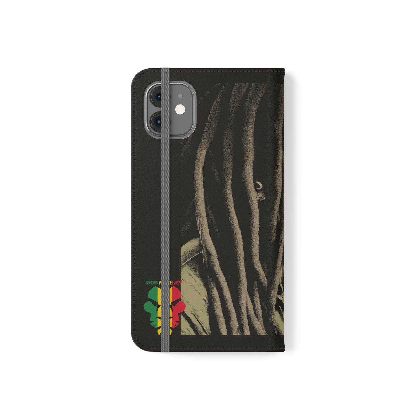 Bob Marley One Legend One Legacy Reggae Rasta Flip Cases