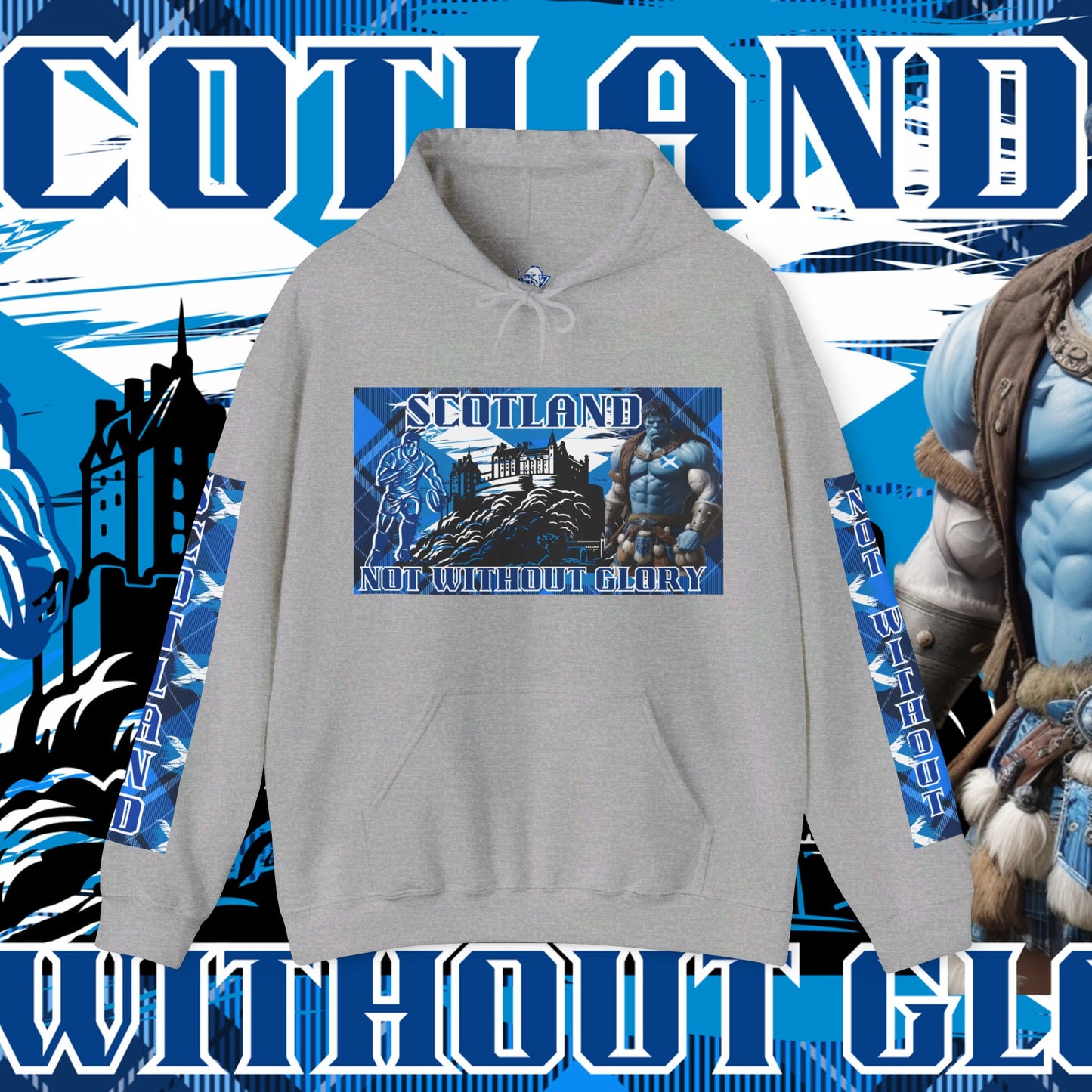 Scotland Hoodie, Scottish rugby Sweatshirt, Pullover, Winter Hoodie, Supporter Hoodie, Edinburgh castle, Rugby