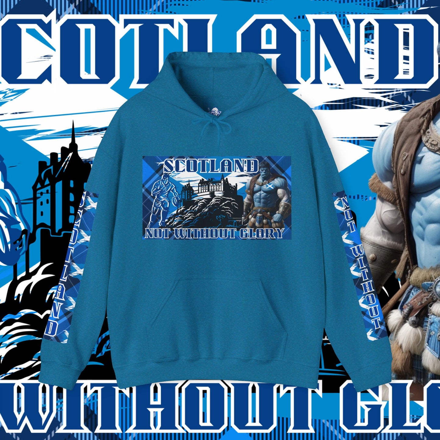 Scotland Hoodie, Scottish rugby Sweatshirt, Pullover, Winter Hoodie, Supporter Hoodie, Edinburgh castle, Rugby