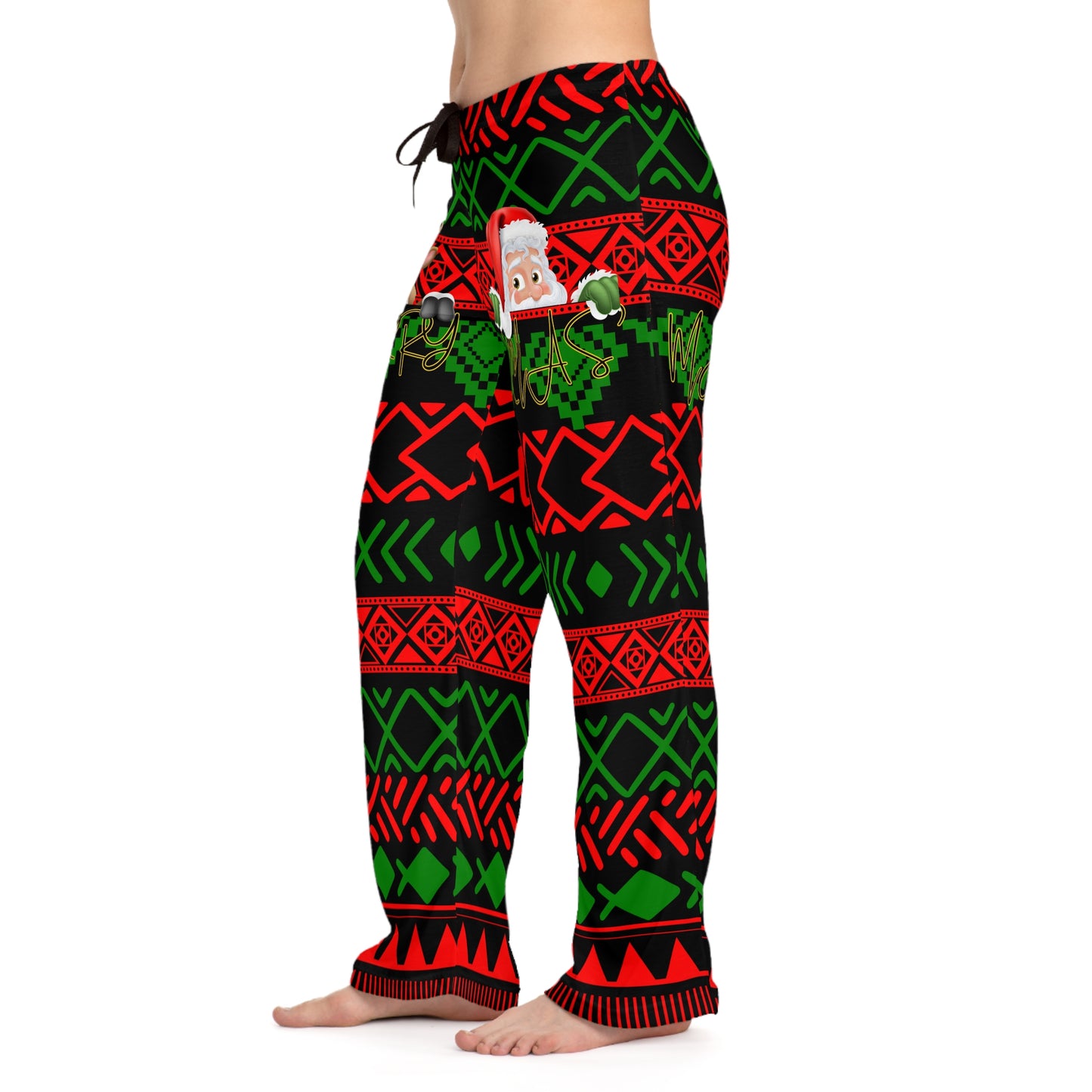 Christmas Women's Pajama Pants, Gift Idea, Matching Set, Holiday, Special Occasion, Lounge Wear