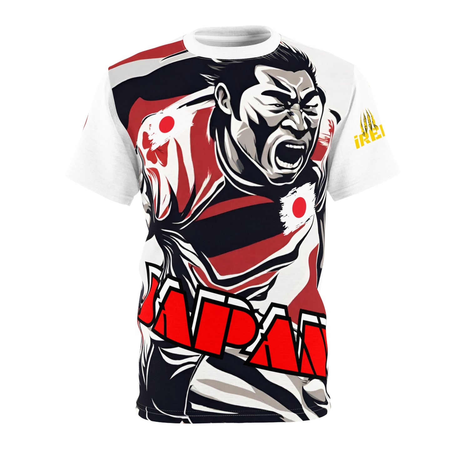 Japan Rugby Supporter, Japanese Rugby Fan Gear, Cherry Blossom Rugby Tee,  National Team Apparel, Japan Rugby Jersey