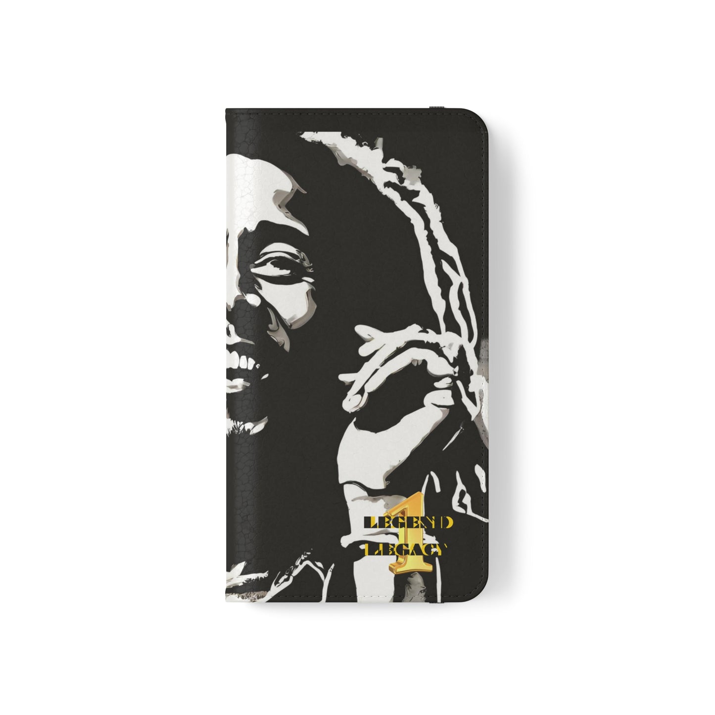 Bob Marley One Legend One Legacy Reggae Rasta Portrait  Flip Cases