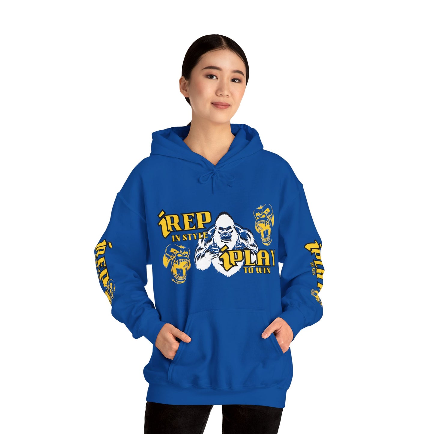 Stylistic Unisex Hoodie - Urban Street Wear Culture - Heavy Blend™iREP iPLAY