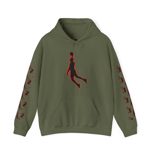 Jordan 23 Vintage Hoodie | Retro Basketball Streetwear | Iconic 90's Sportswear | Limited Edition Collector's Item