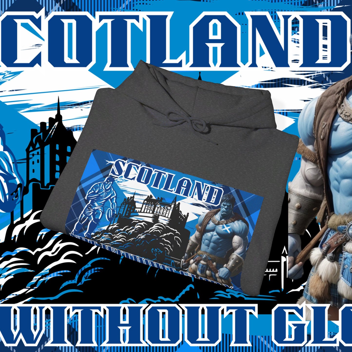 Scotland Hoodie, Scottish rugby Sweatshirt, Pullover, Winter Hoodie, Supporter Hoodie, Edinburgh castle, Rugby