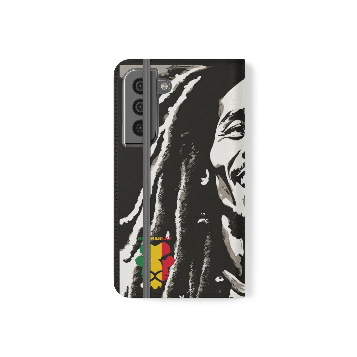 Bob Marley One Legend One Legacy Reggae Rasta Portrait  Flip Cases