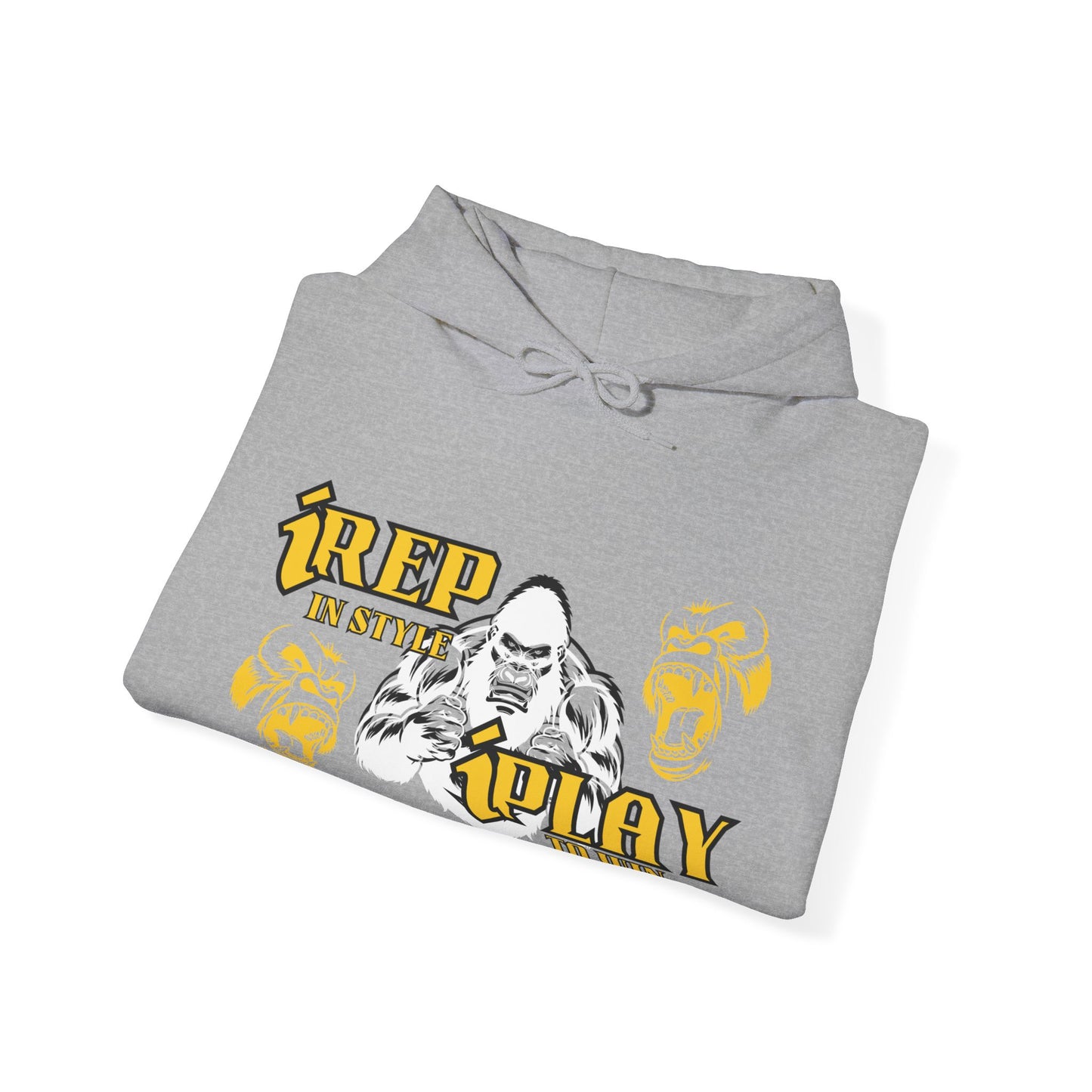 Stylistic Unisex Hoodie - Urban Street Wear Culture - Heavy Blend™iREP iPLAY