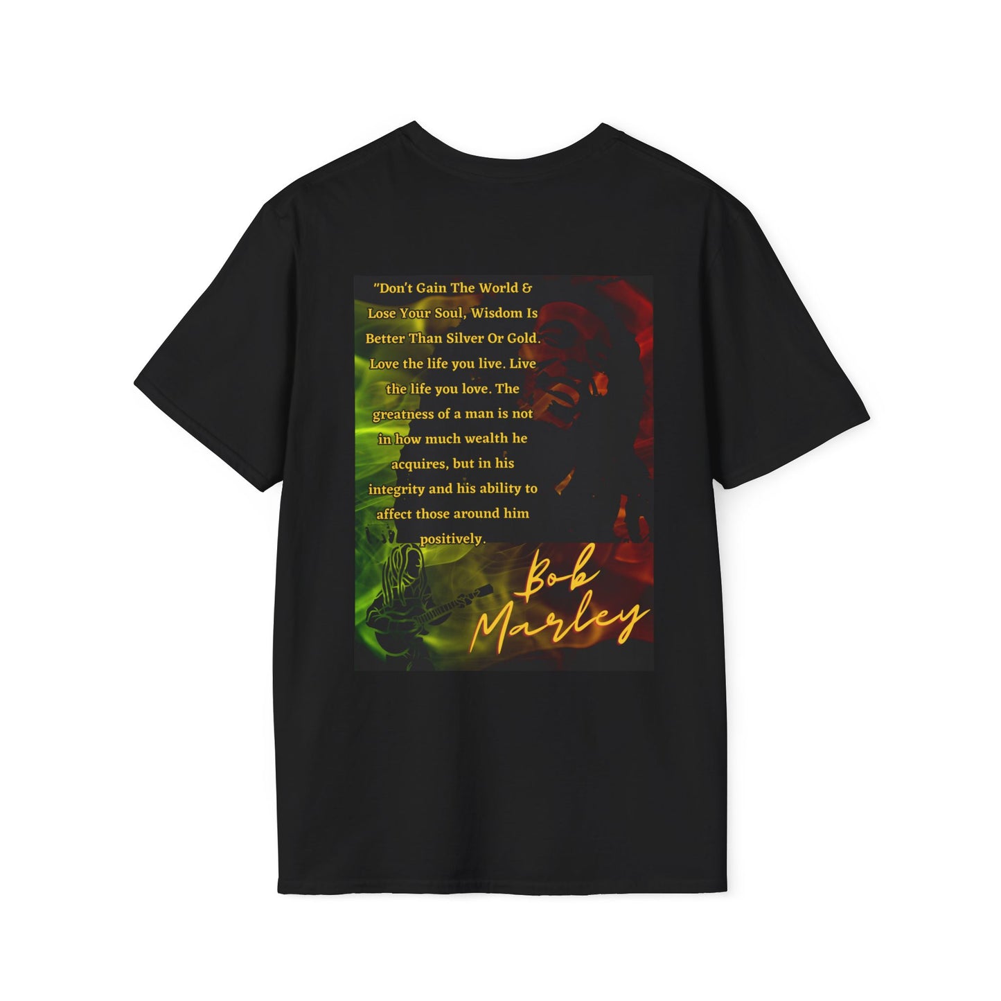 Bob Marley One Legend One Legacy Reggae Rasta Portrait T-Shirt