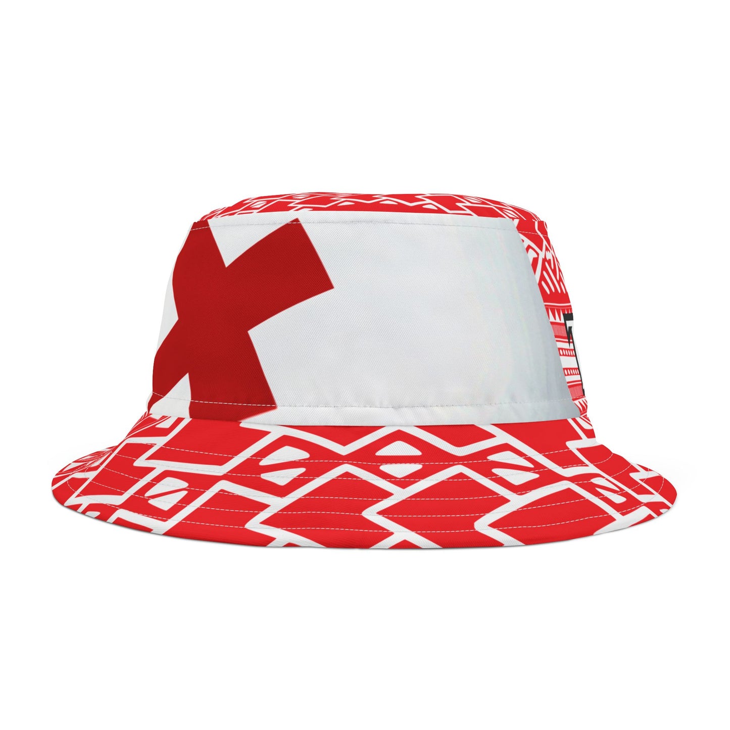 Bucket Hat, Tongan Pride Hat, Pacific Islander Gift, Tonga Flag, Island Life Accessories, Ethnic Heritage Sun Hat