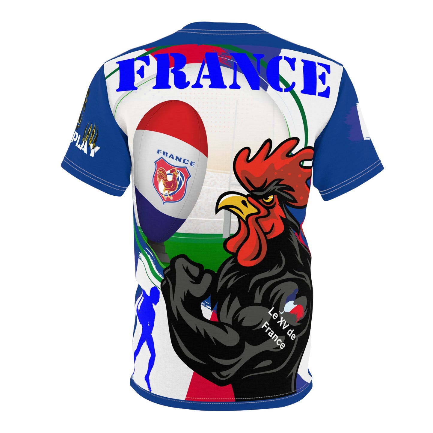 France Rugby Supporter Tee, French Rugby Fan Shirt, Les Bleus Apparel, France National Team Jersey, French Rugby Enthusiast Tee, Tricolore