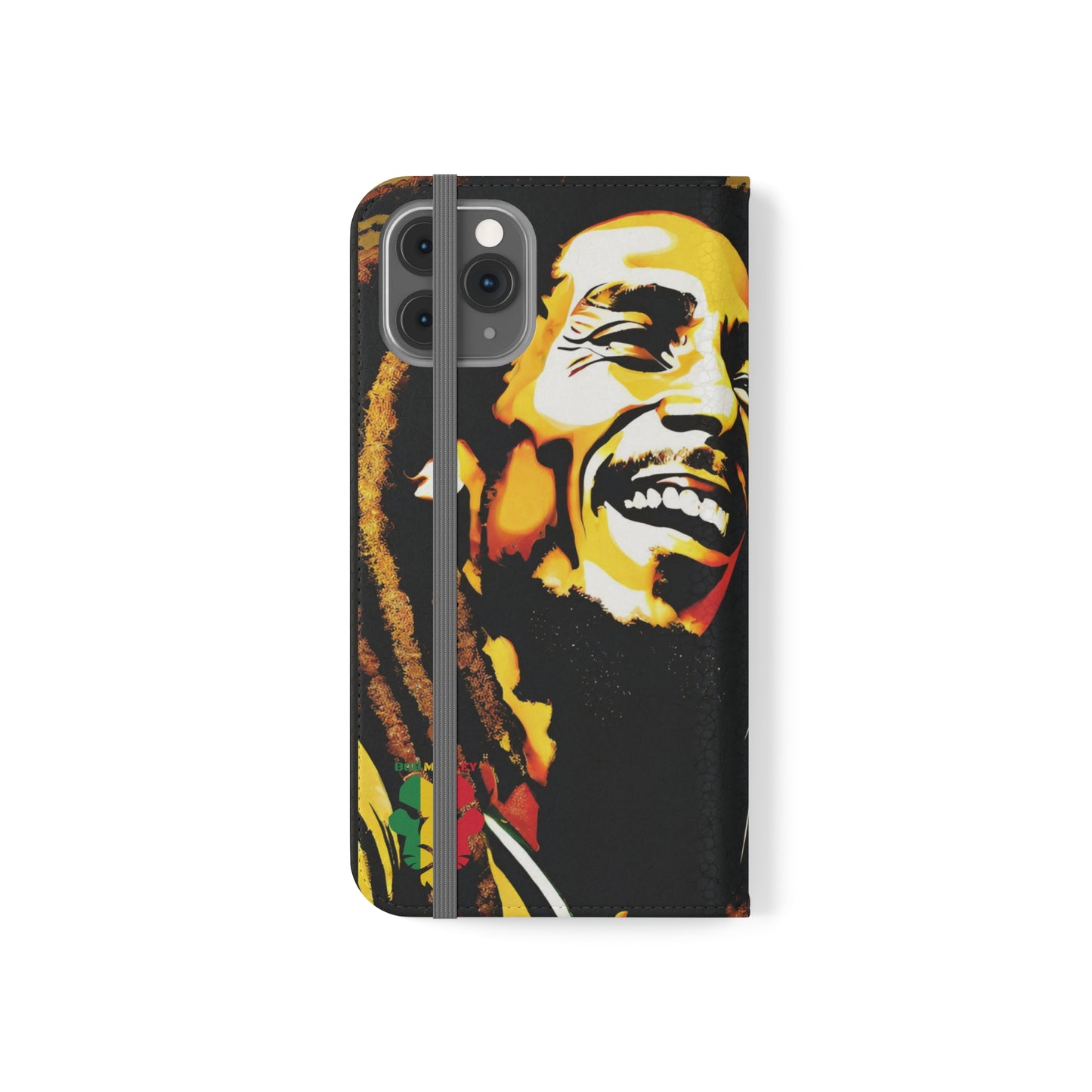 Bob Marley/Lion One Legend One Legacy Reggae Rasta Flip Cases