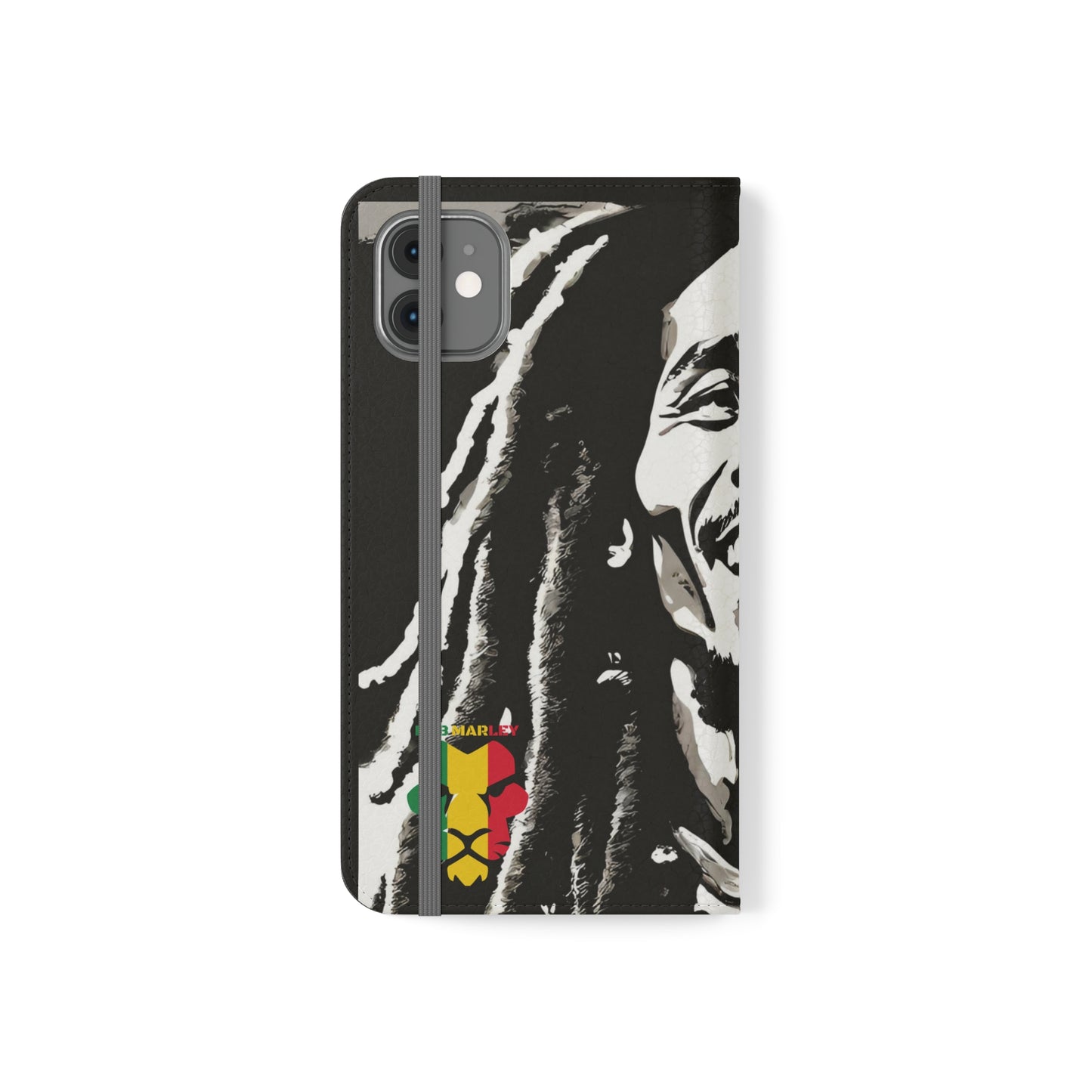 Bob Marley One Legend One Legacy Reggae Rasta Portrait  Flip Cases