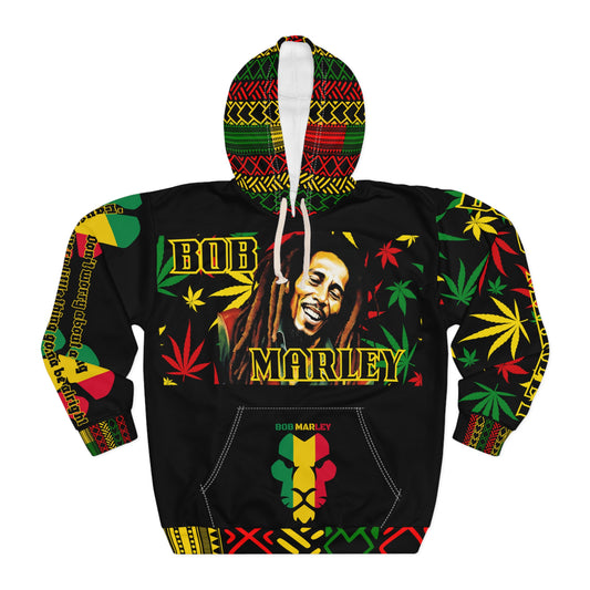 Reggae Rasta Marley Custom Hoodie