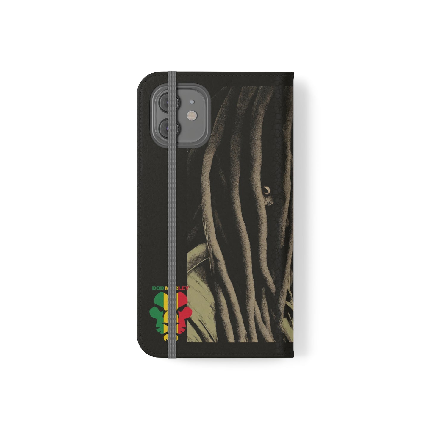 Bob Marley One Legend One Legacy Reggae Rasta Flip Cases