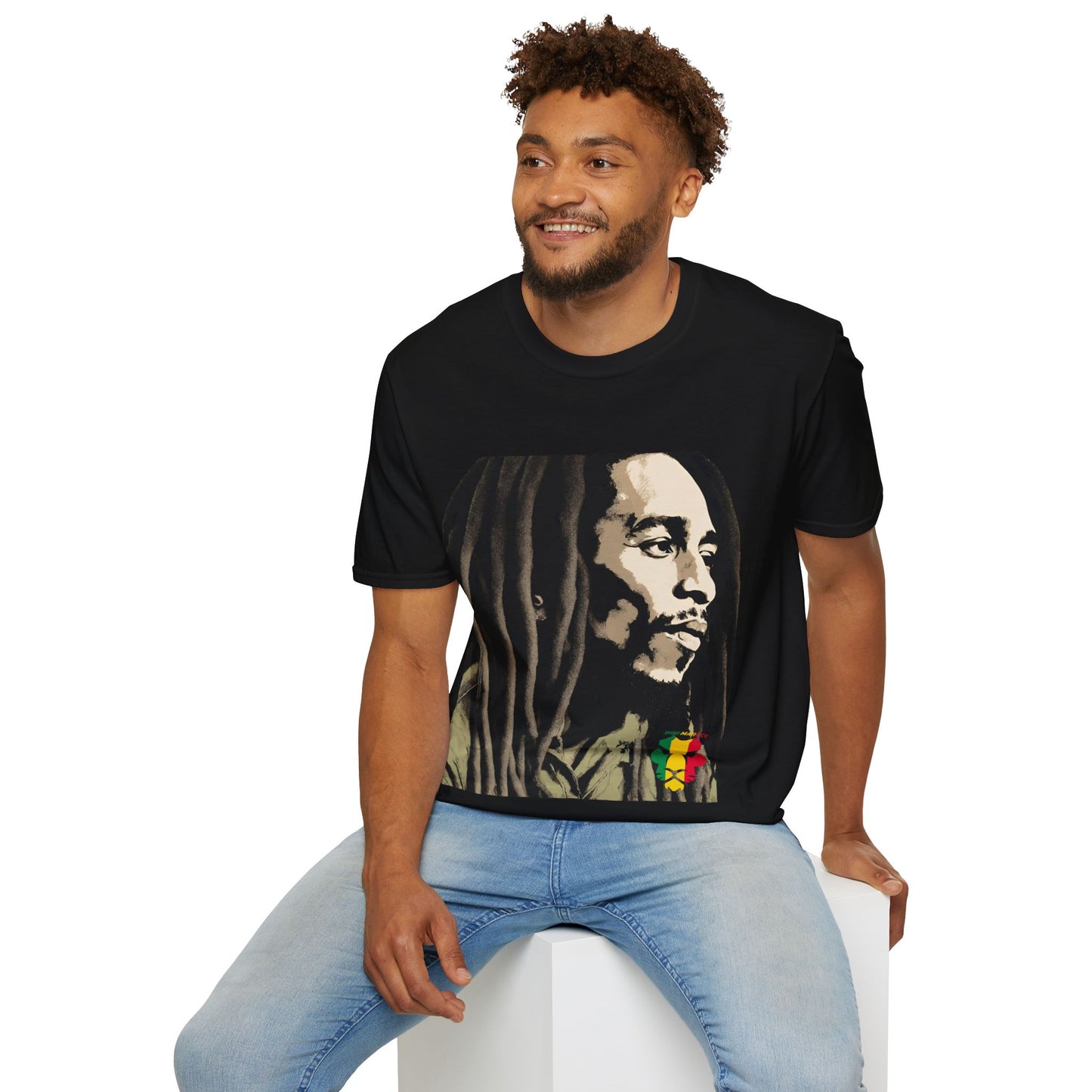 Bob Marley One Legend One Legacy Reggae Rasta Portrait T-Shirt