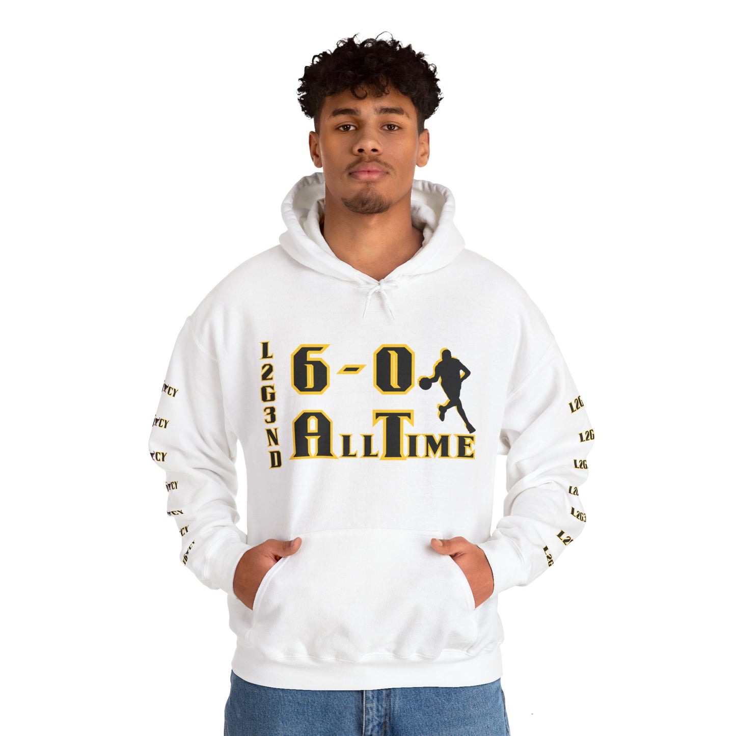 Jordan Hoodie Gold | Vintage 90's Retro Authentic | GOAT Hoodie | Urbanwear Chicago Hooded Sweatshirt | Winter Hoodie