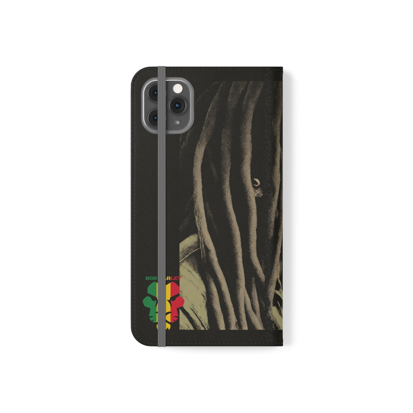 Bob Marley One Legend One Legacy Reggae Rasta Flip Cases