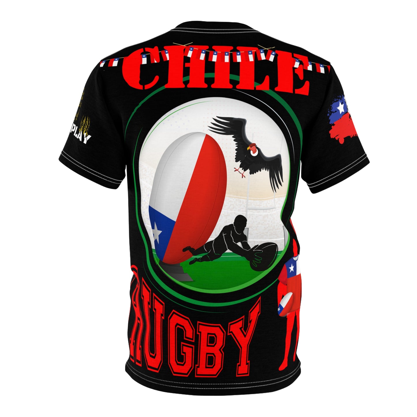 Chile Rugby Supporter T-shirt 2023