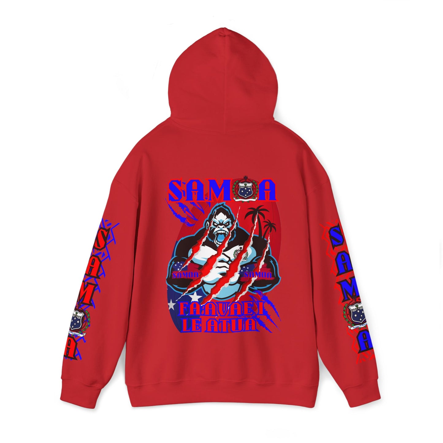 Samoa Hoodie rugby Sweatshirt, supporter pullover, samoa, manu Samoa, samoan rugby, winter, islannder hoodie, unisex