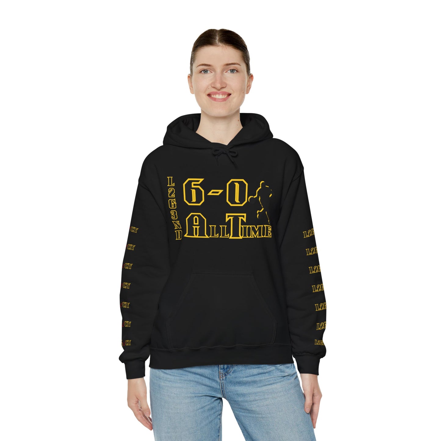 Jordan Hoodie Gold | Vintage 90's Retro Authentic | GOAT Hoodie | Urbanwear Chicago Hooded Sweatshirt | Winter Hoodie