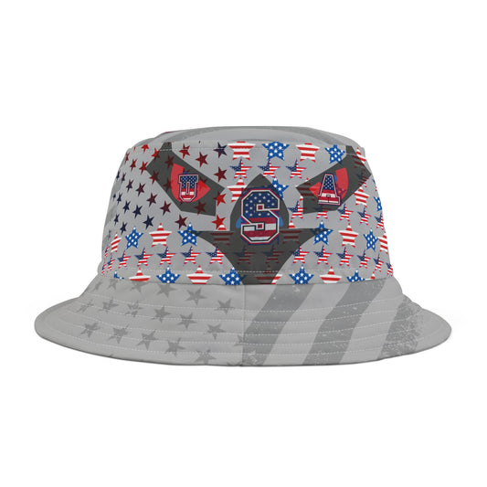 Bucket Hat - USA Eagle Flag Pride