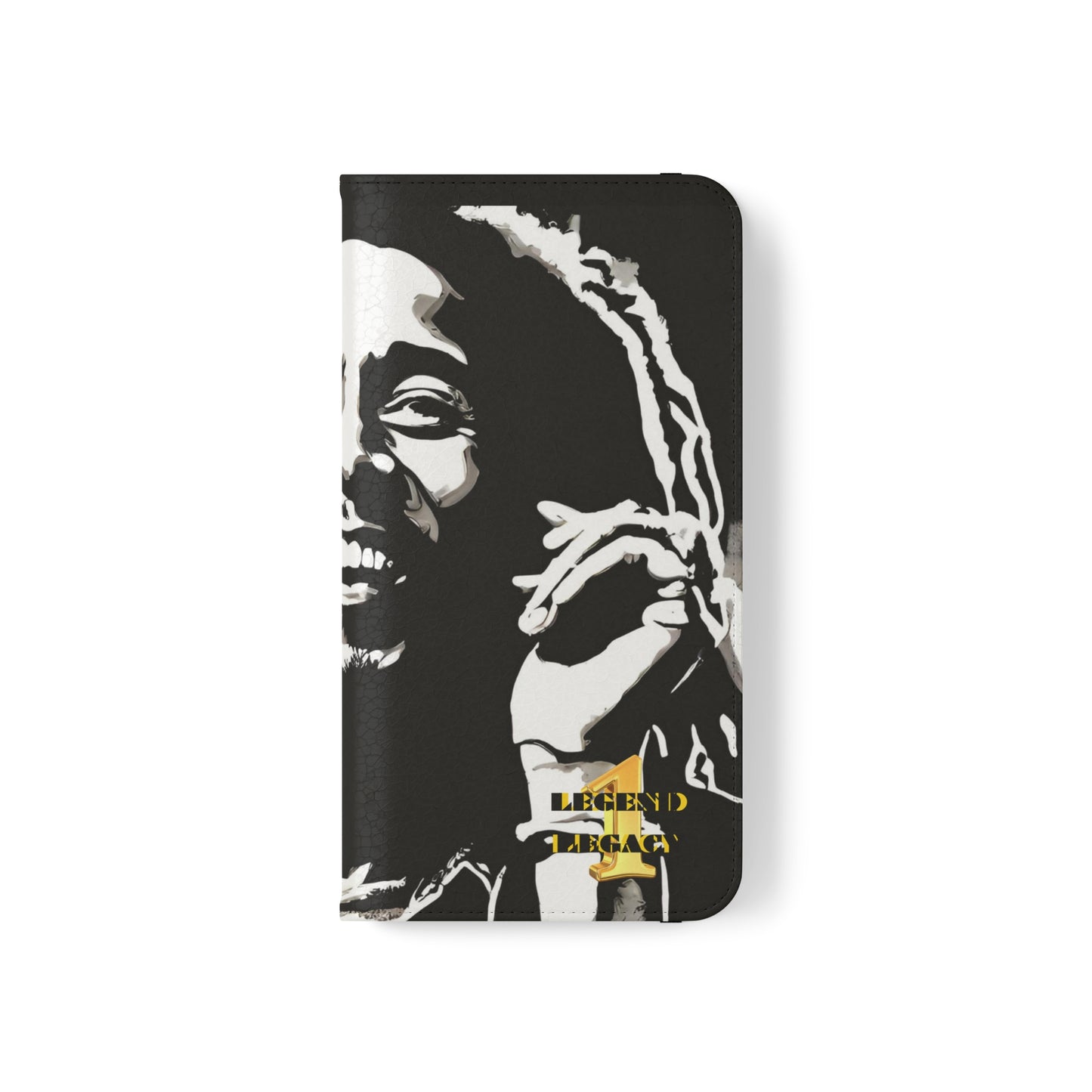 Bob Marley One Legend One Legacy Reggae Rasta Portrait  Flip Cases