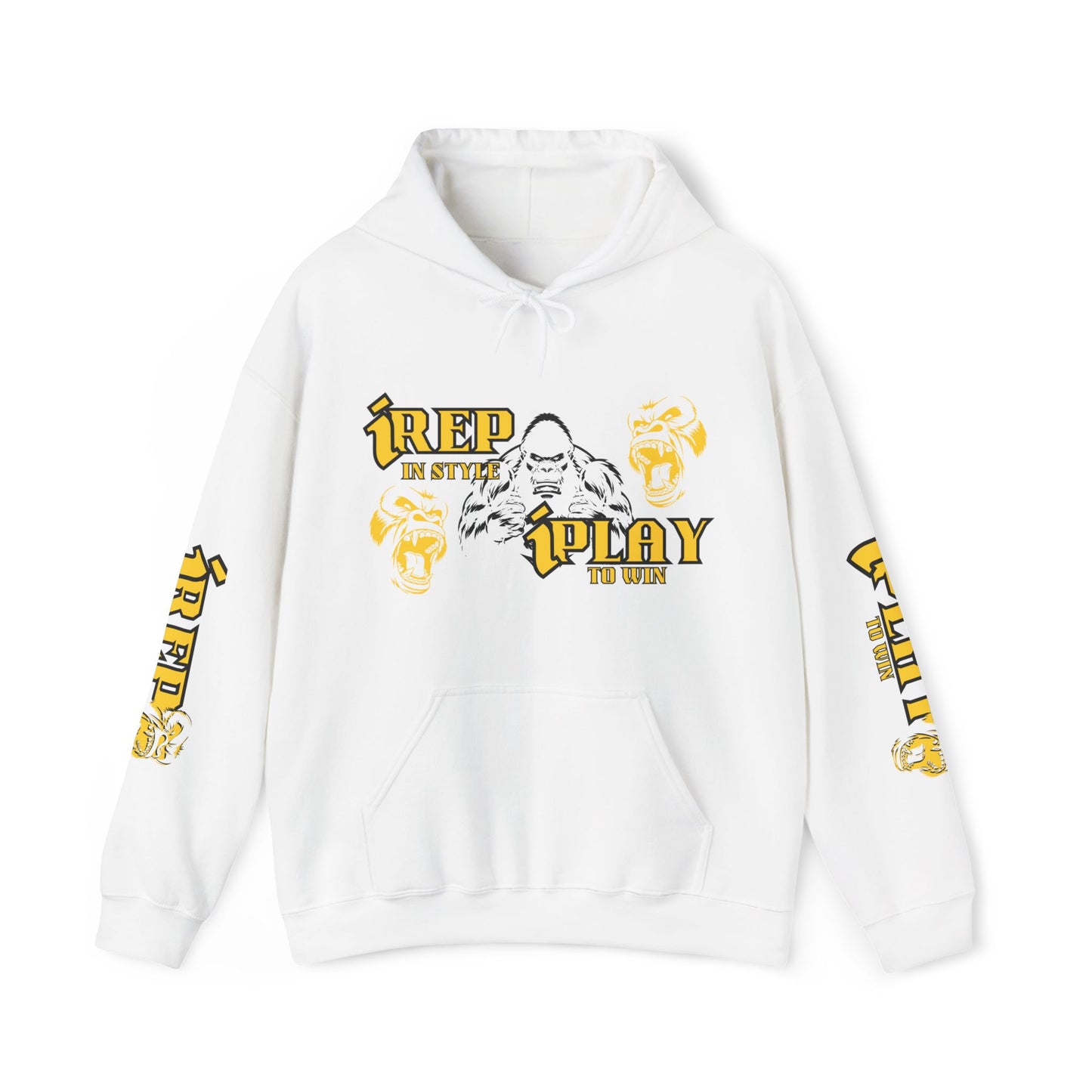 Stylistic Unisex Hoodie - Urban Street Wear Culture - Heavy Blend™iREP iPLAY