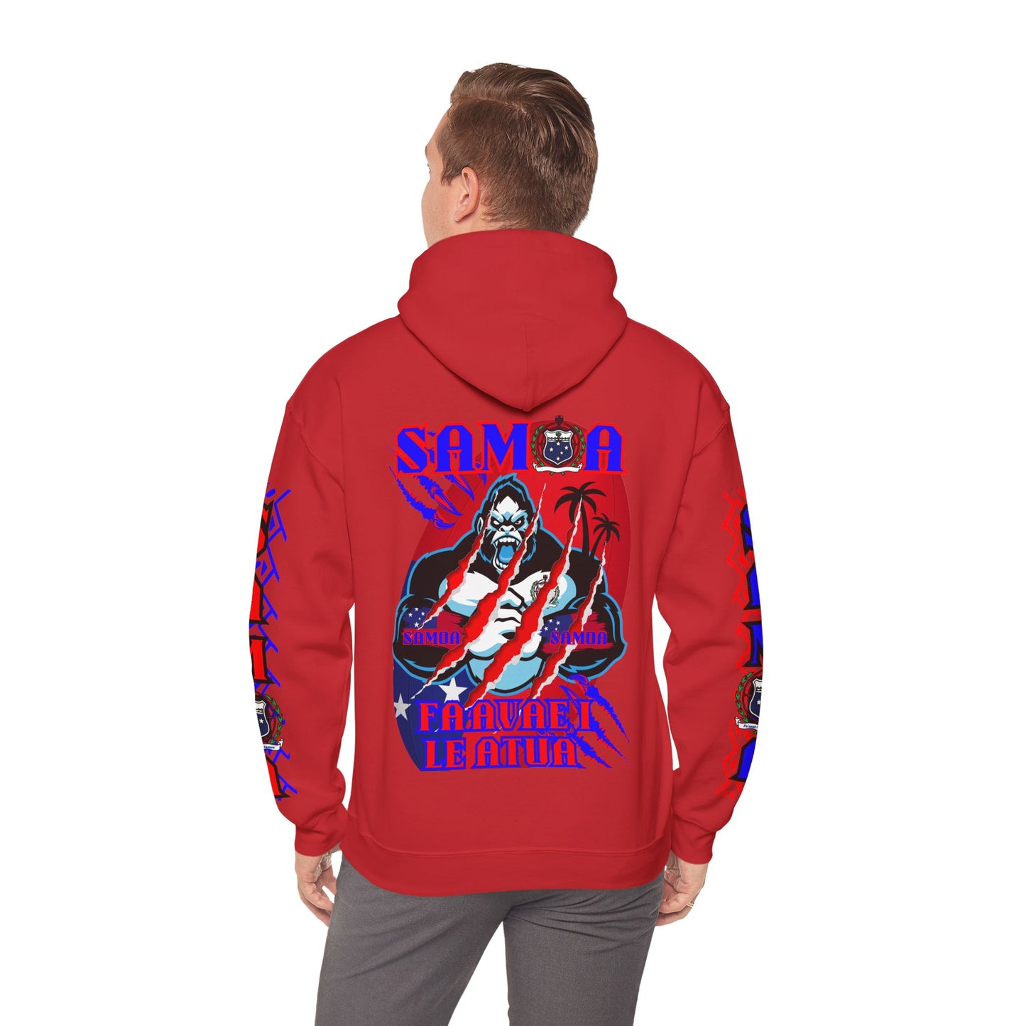 Samoa Hoodie rugby Sweatshirt, supporter pullover, samoa, manu Samoa, samoan rugby, winter, islannder hoodie, unisex