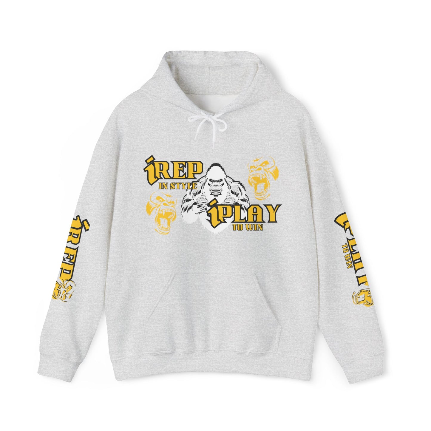 Stylistic Unisex Hoodie - Urban Street Wear Culture - Heavy Blend™iREP iPLAY