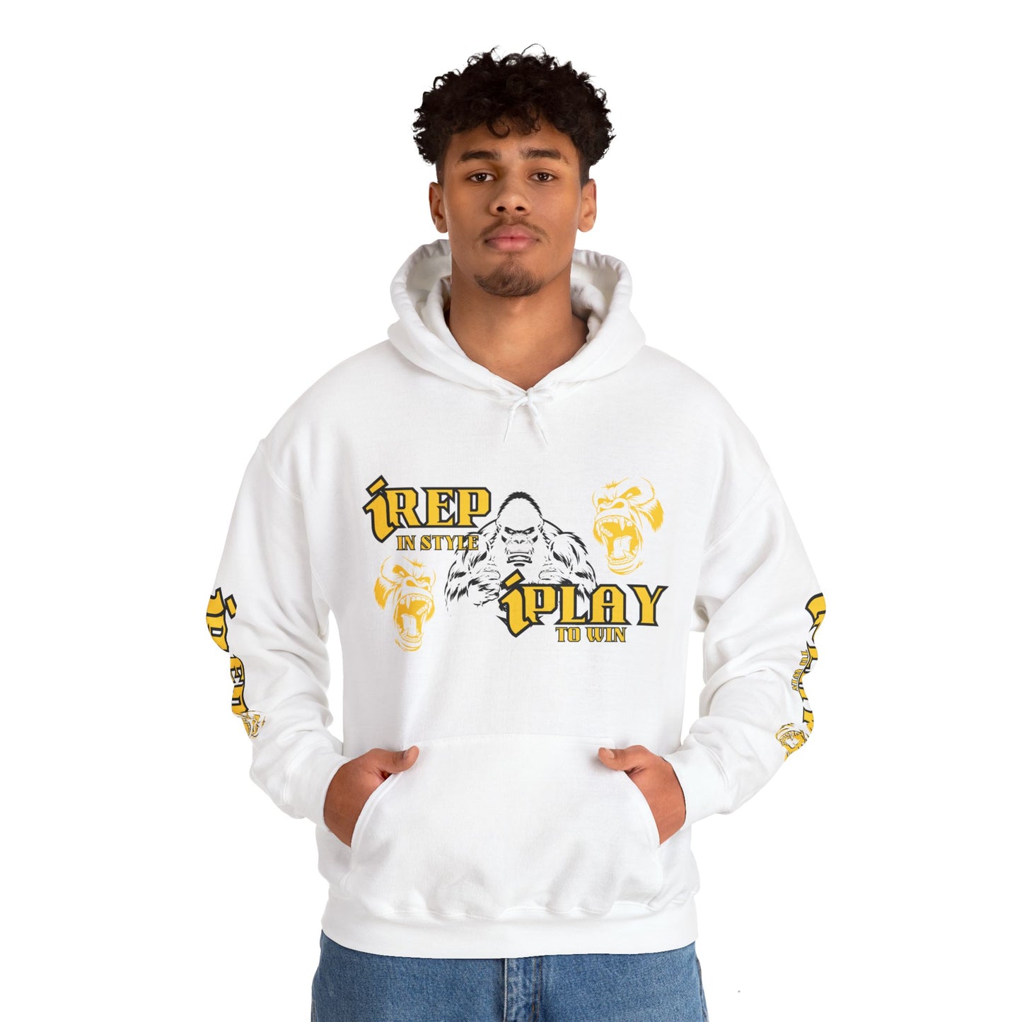 Stylistic Unisex Hoodie - Urban Street Wear Culture - Heavy Blend™iREP iPLAY