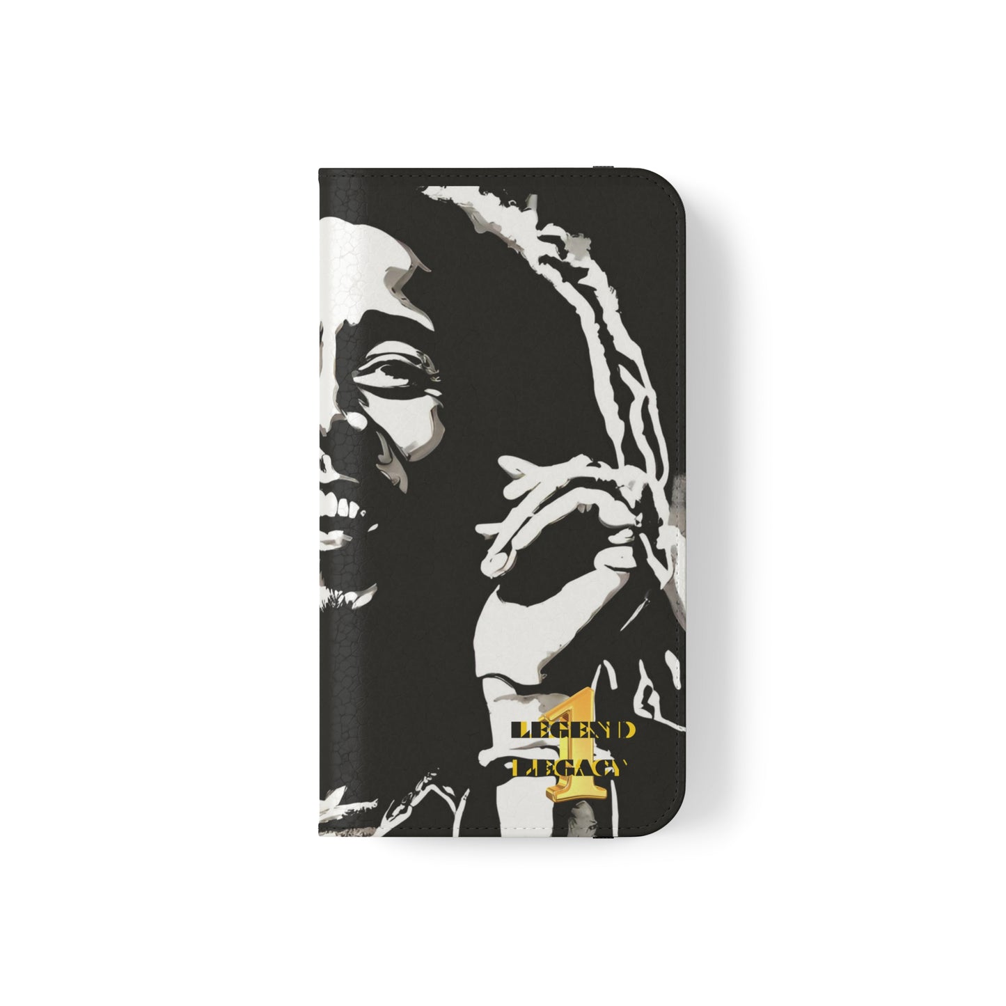 Bob Marley One Legend One Legacy Reggae Rasta Portrait  Flip Cases