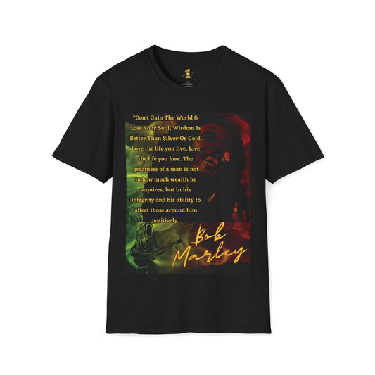 Bob Marley Iconic One Legend One Legacy One Love T Shirt