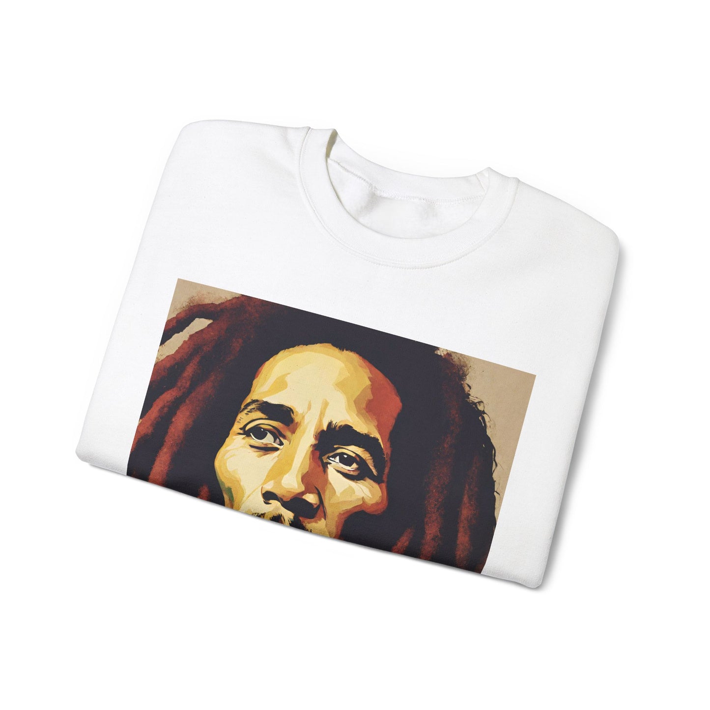 Bob Marley One Love Legacy Reggae Jamaica Rasta Jah Unisex Heavy Blend™ Crewneck Sweatshirt