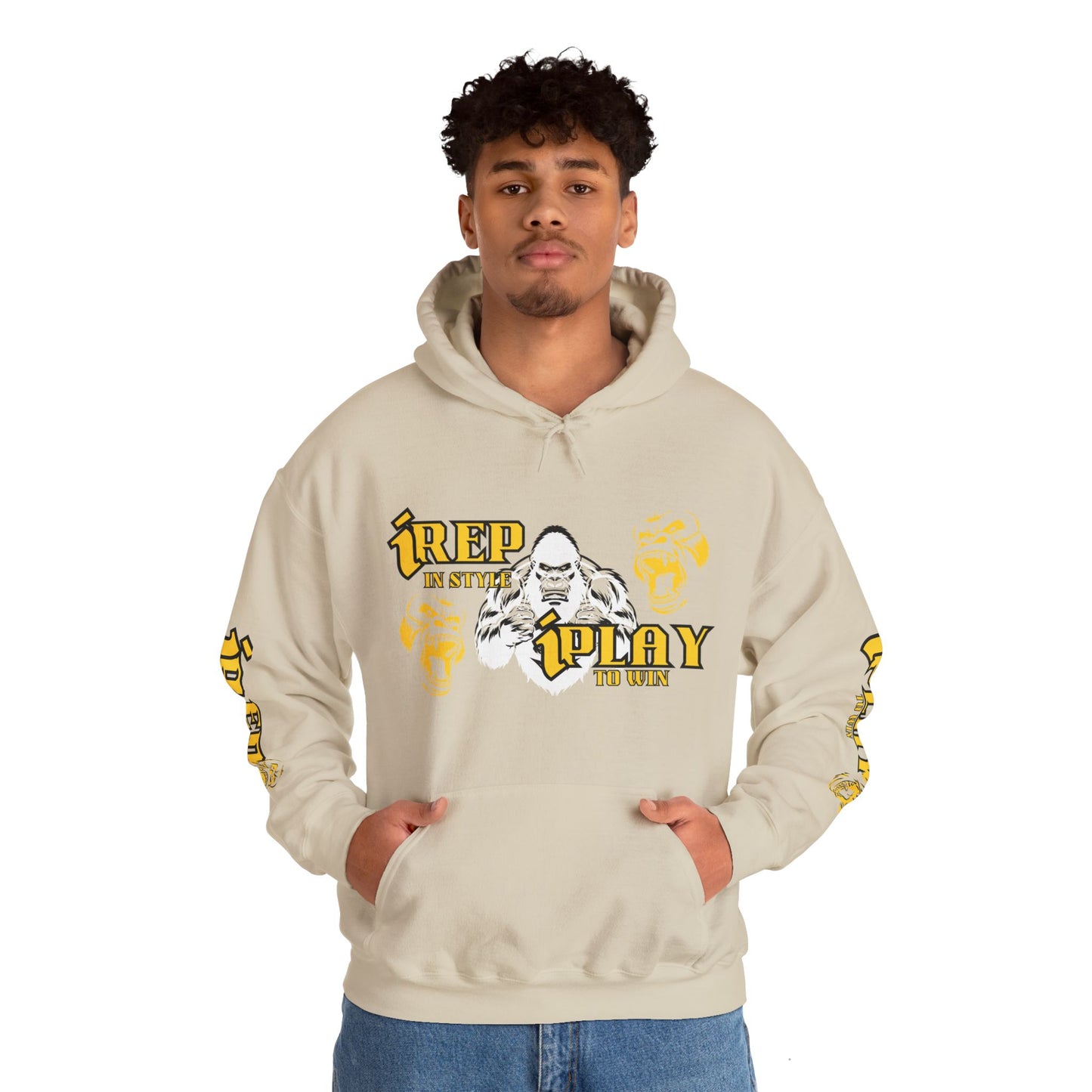 Stylistic Unisex Hoodie - Urban Street Wear Culture - Heavy Blend™iREP iPLAY