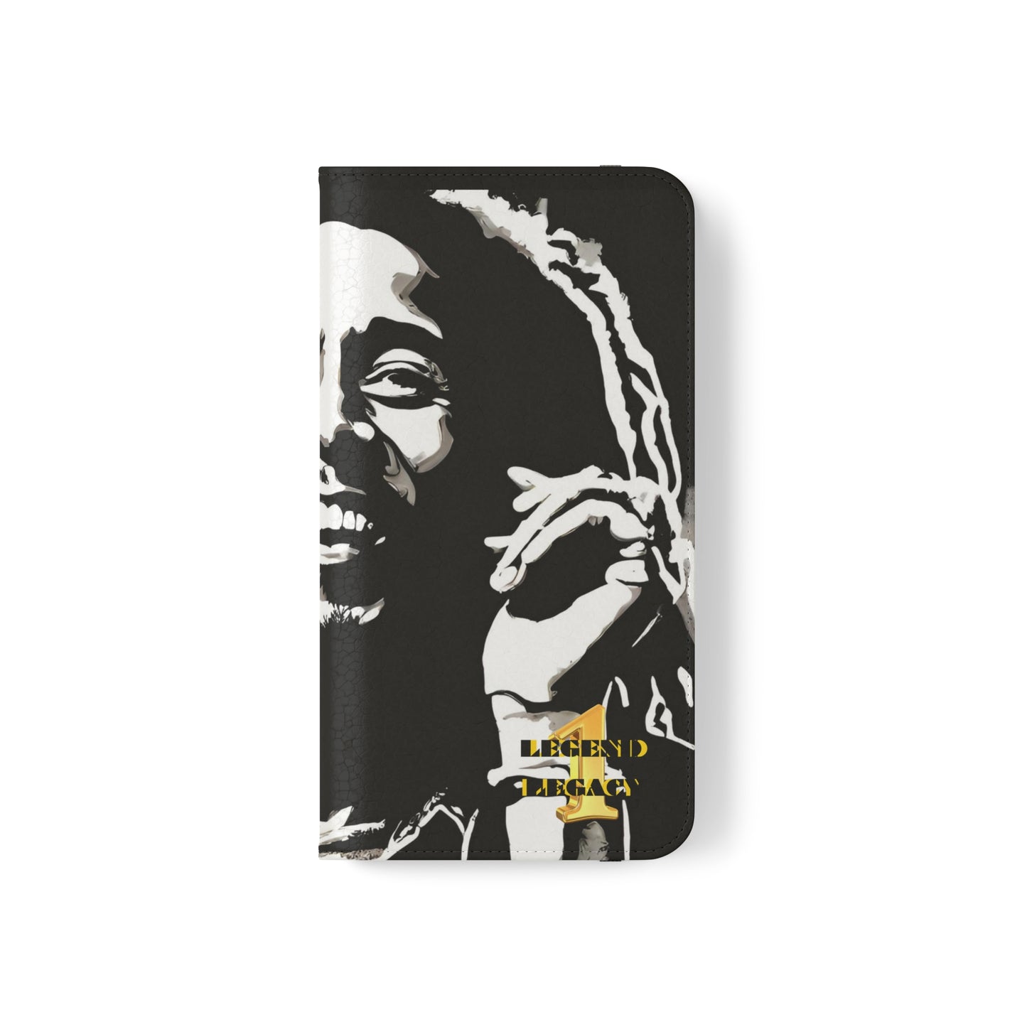 Bob Marley One Legend One Legacy Reggae Rasta Portrait  Flip Cases