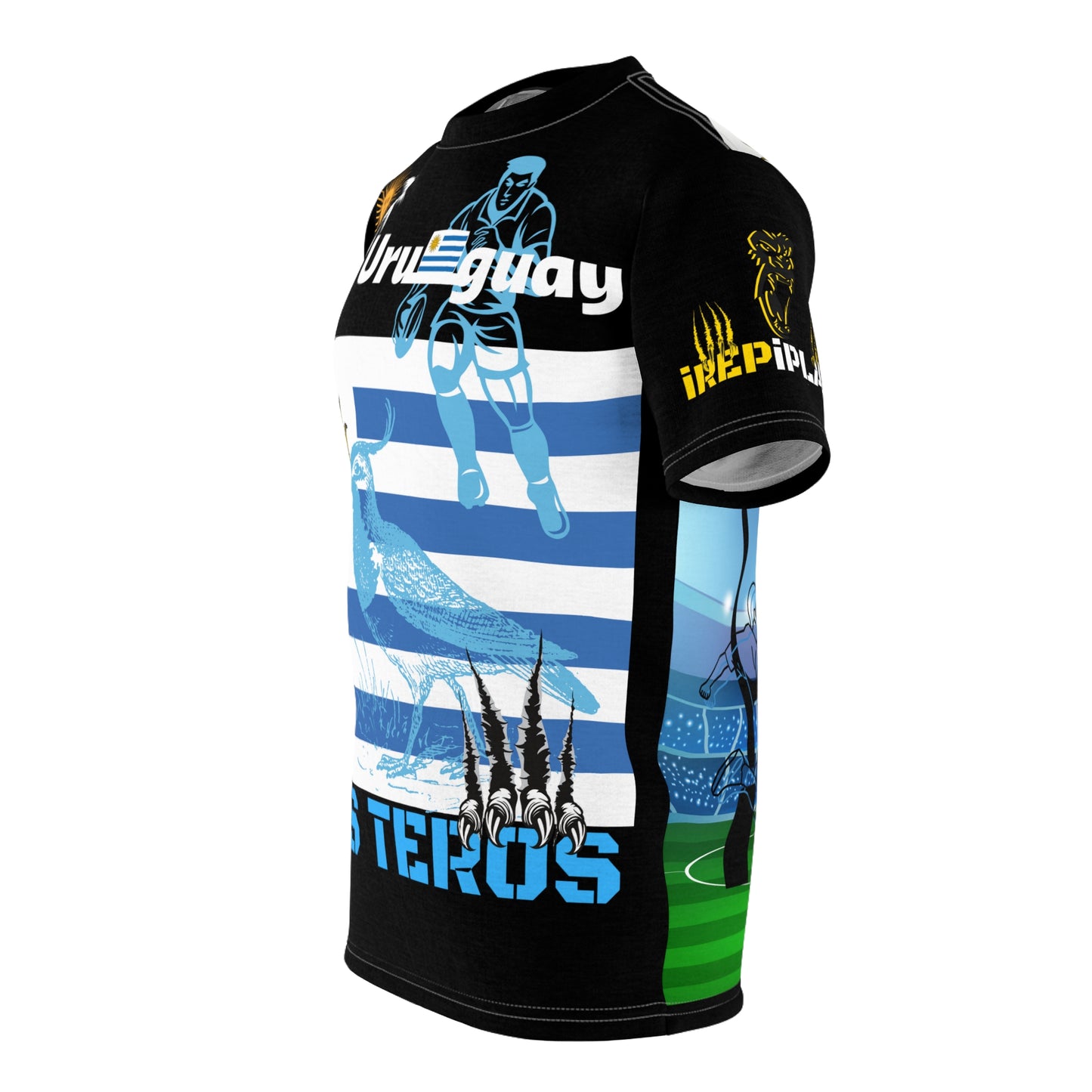 Uruguay Rugby Supporter T-Shirt 2023