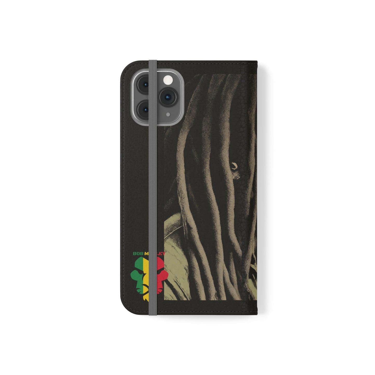 Bob Marley One Legend One Legacy Reggae Rasta Flip Cases