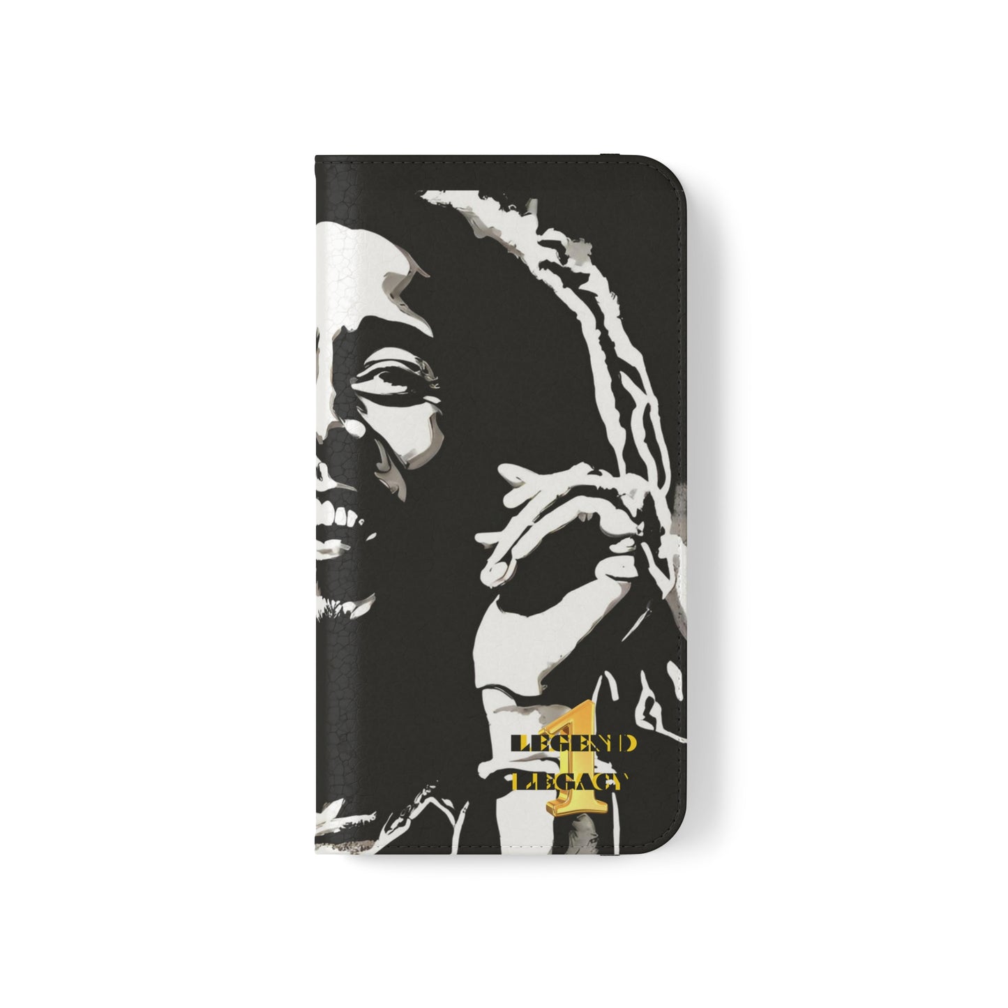 Bob Marley One Legend One Legacy Reggae Rasta Portrait  Flip Cases