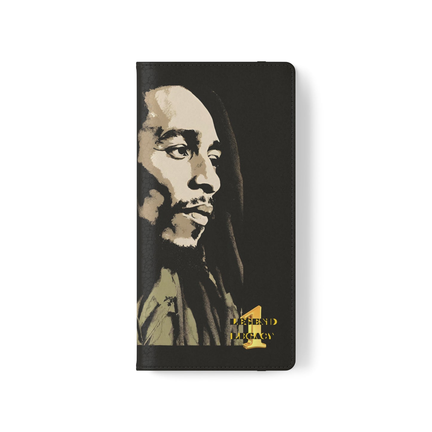 Bob Marley One Legend One Legacy Reggae Rasta Flip Cases