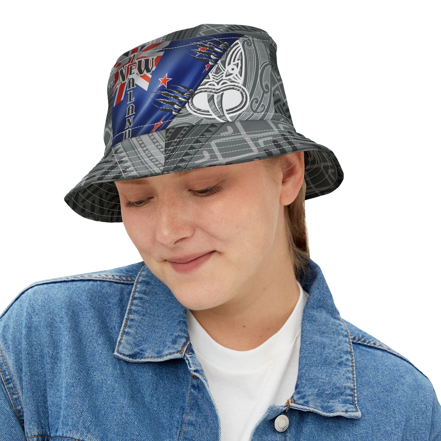 Bucket Hat - New Zealand Tiki NZ Design