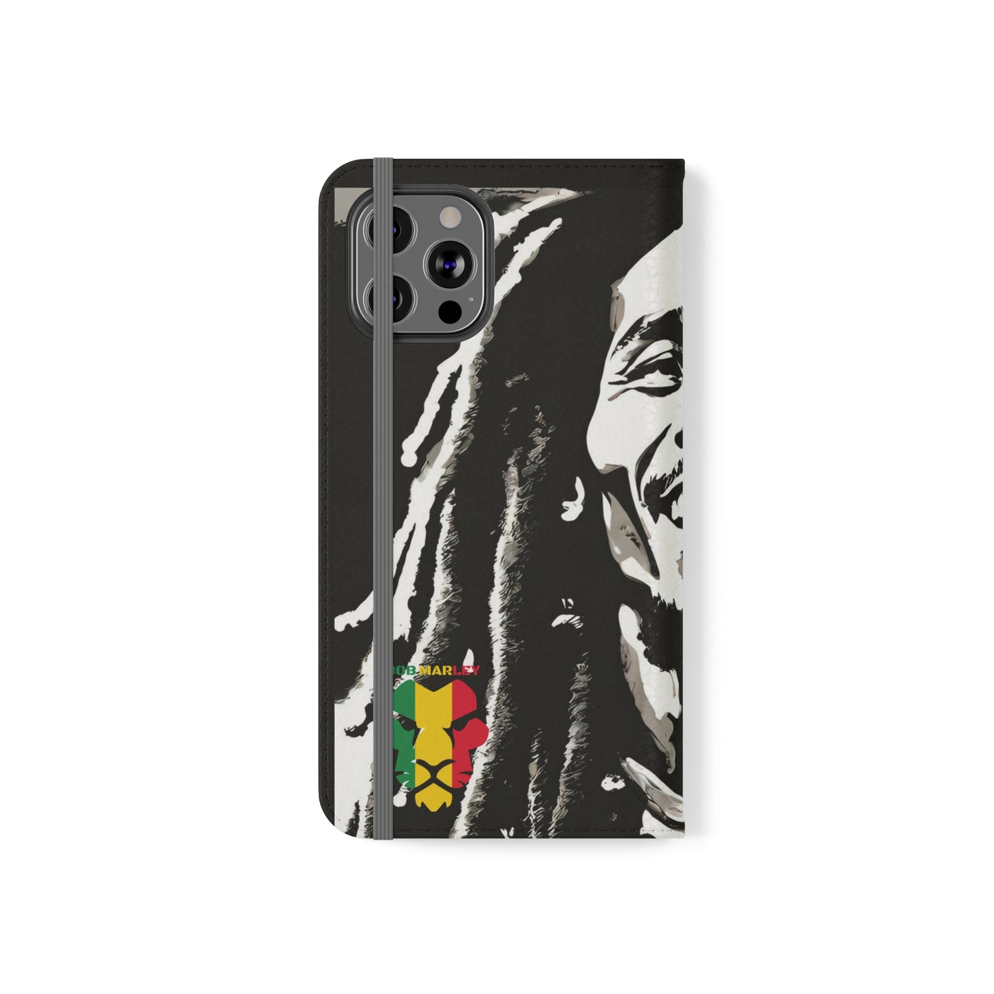 Bob Marley One Legend One Legacy Reggae Rasta Portrait  Flip Cases