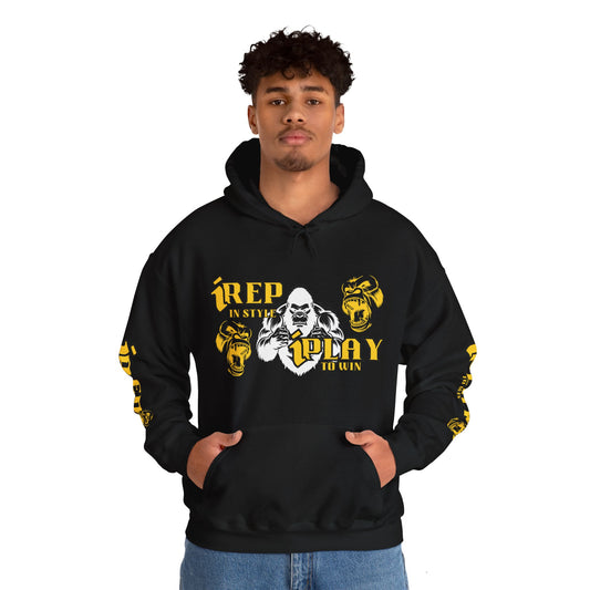 Stylistic Unisex Hoodie - Urban Street Wear Culture - Heavy Blend™iREP iPLAY